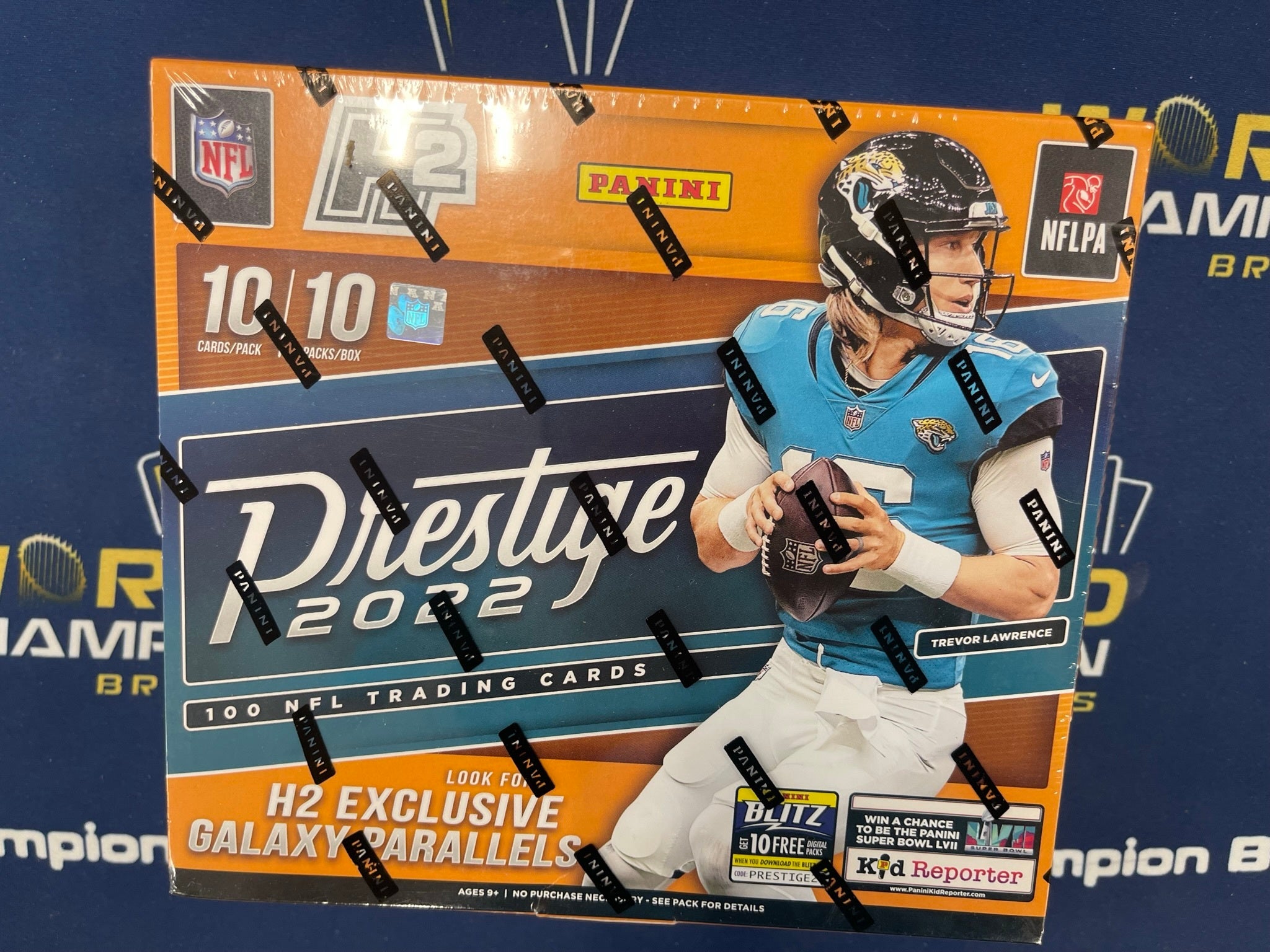 2022 Panini Prestige Football H2 Hobby Box 